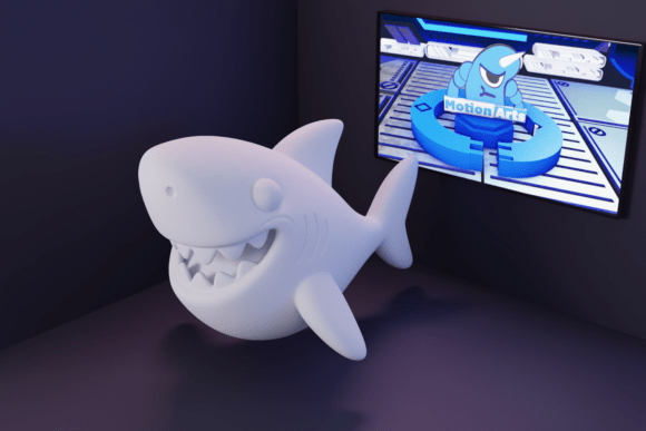 3D Shark – Fun & Style