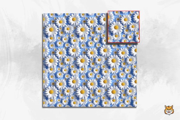 Choosing the Right Floral Design: A Guide to 3D Daisy Flower Seamless Patterns