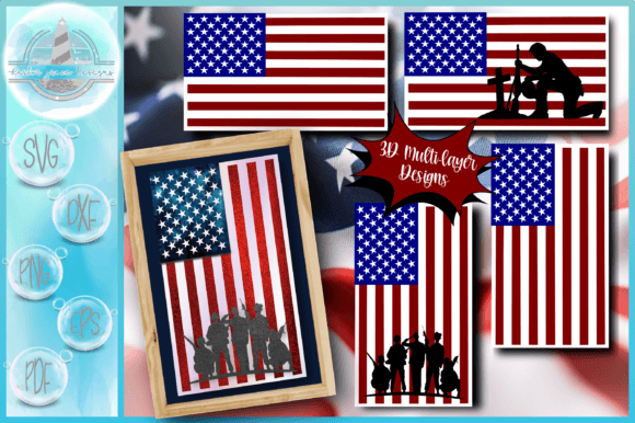 Integrating the 3D USA Flag SVG Multi Layered Design into Professional Creative Workflows